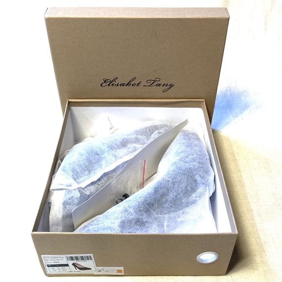 Elisabet Tang Black Leather Platform Stilettos - Picture 10 of 12